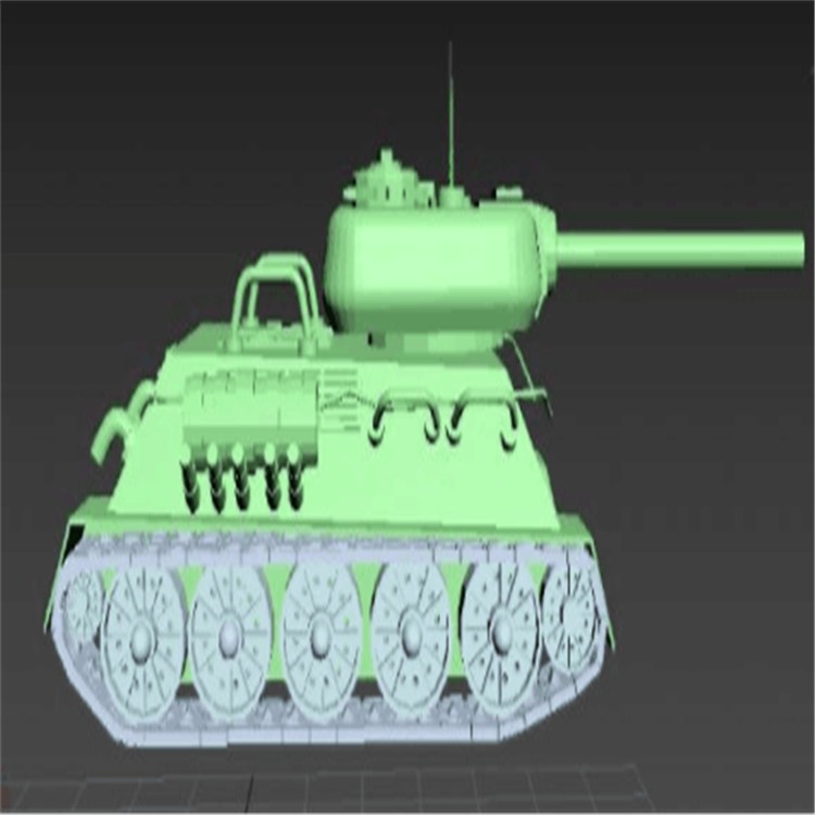 南皮充气军用坦克模型